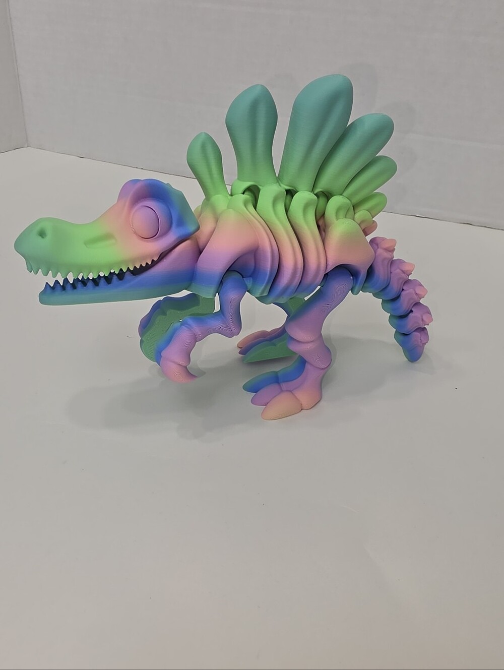 Spinosaurs Dinosaur Figure Kids Toy - 3D Printed-You Choose The Color.